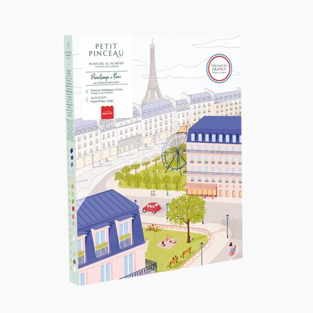 La Petite Epicerie Peinture par numéros PRINTEMPS À PARIS