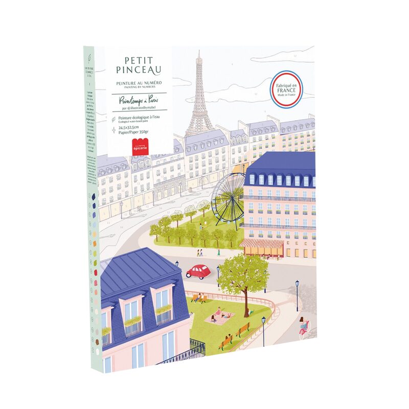 Peinture par numéros PRINTEMPS À PARIS
