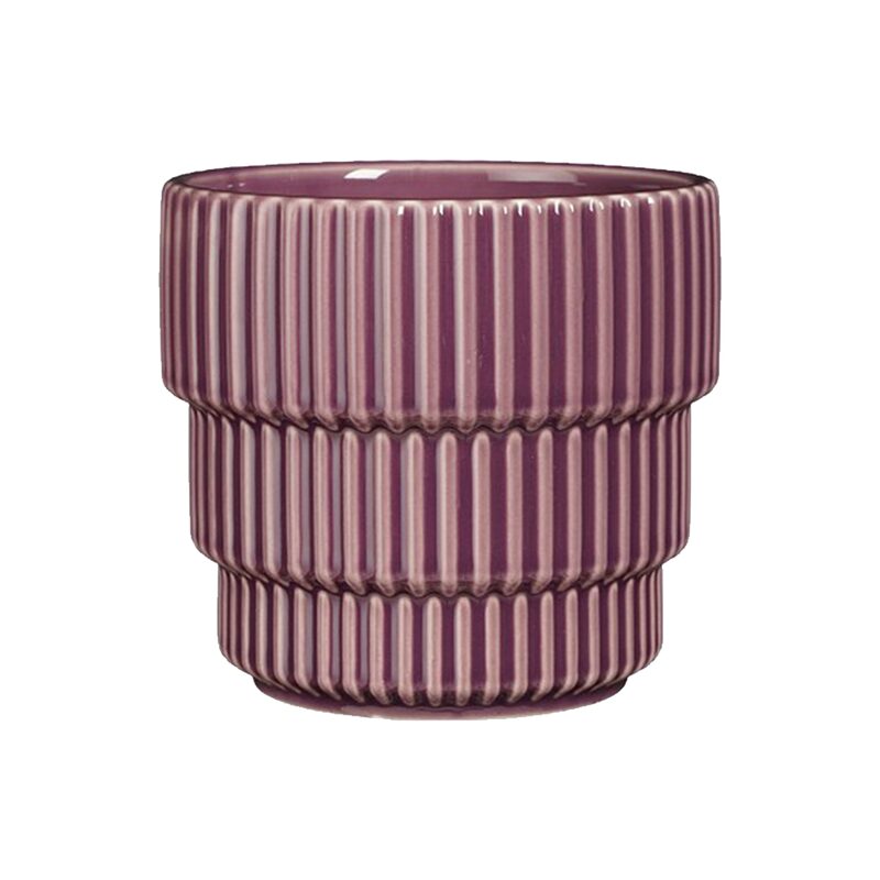Cache-pot CELLA coloris mauve