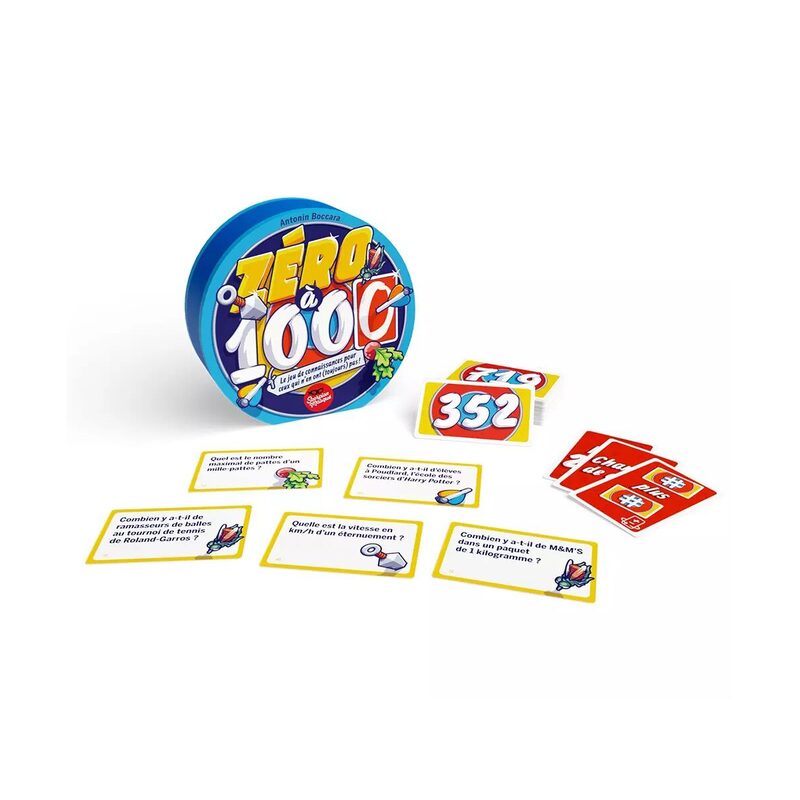 Jeu de société ZÉRO À 1000