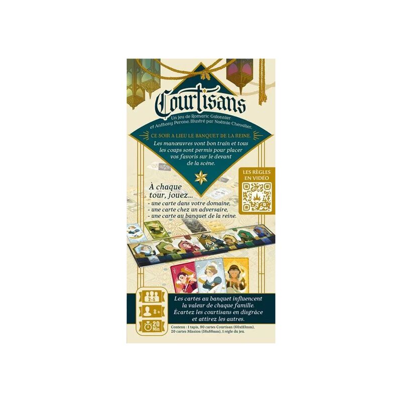 Jeu de société COURTISANS