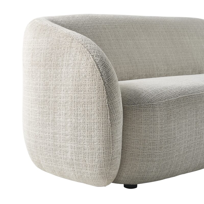 Canapé ARLO coloris beige 2 places