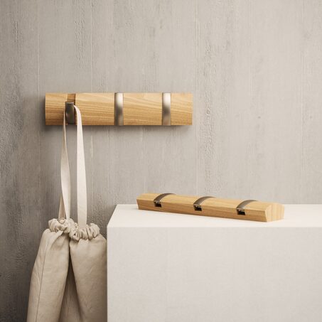Patère FLIP HOOK coloris beige