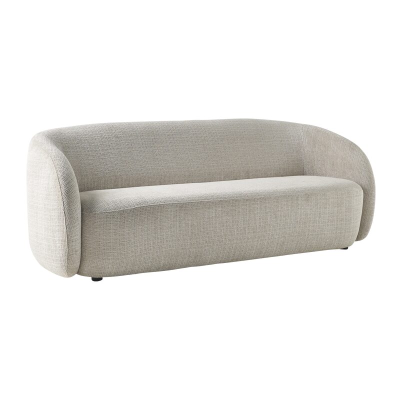 Canapé ARLO coloris beige 2 places