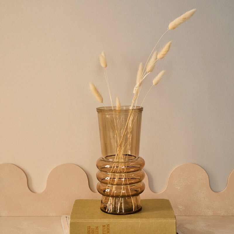 Vase ELLES coloris beige