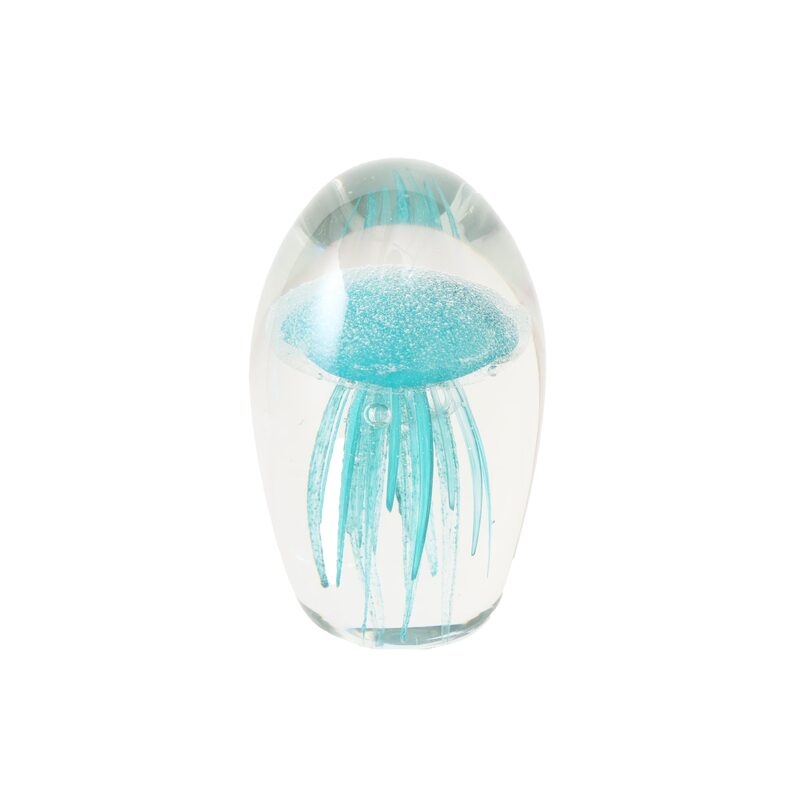 Objet déco MEDUSA coloris bleu
