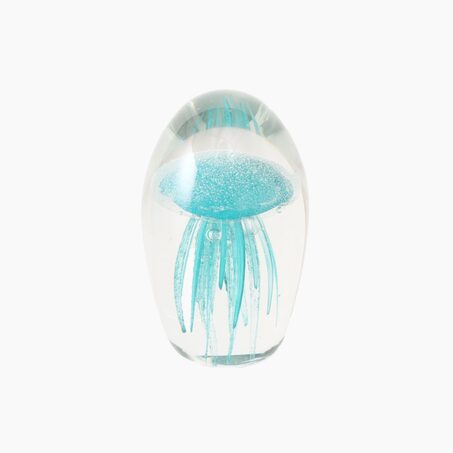 Objet déco MEDUSA coloris bleu