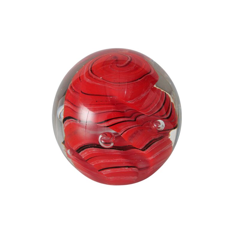 Objet déco AMERA coloris rouge