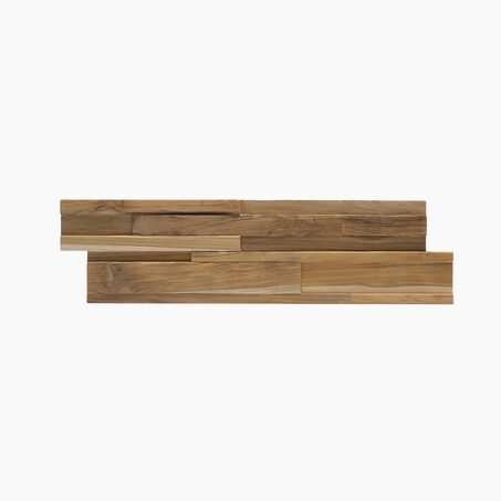 Plaque murale en bois ULTRAWOOD TEAK FIRENZE XL marron
