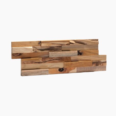 Plaque murale en bois ULTRAWOOD TEAK BOLOGNA marron