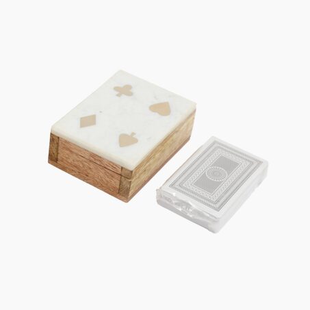 Jeu décorative GIOCO coloris blanc