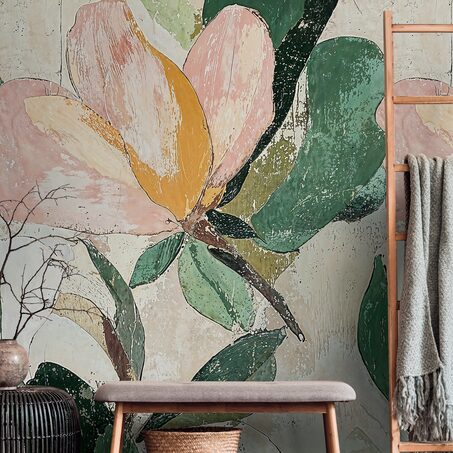 Papier peint panoramique L LUSH BLOSSOM 159 x 280 cm