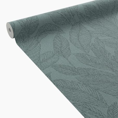 CosmoLiving Papier peint intissé GOLDEN FERN vert émeraude