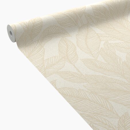 CosmoLiving Papier peint intissé GOLDEN FERN beige clair