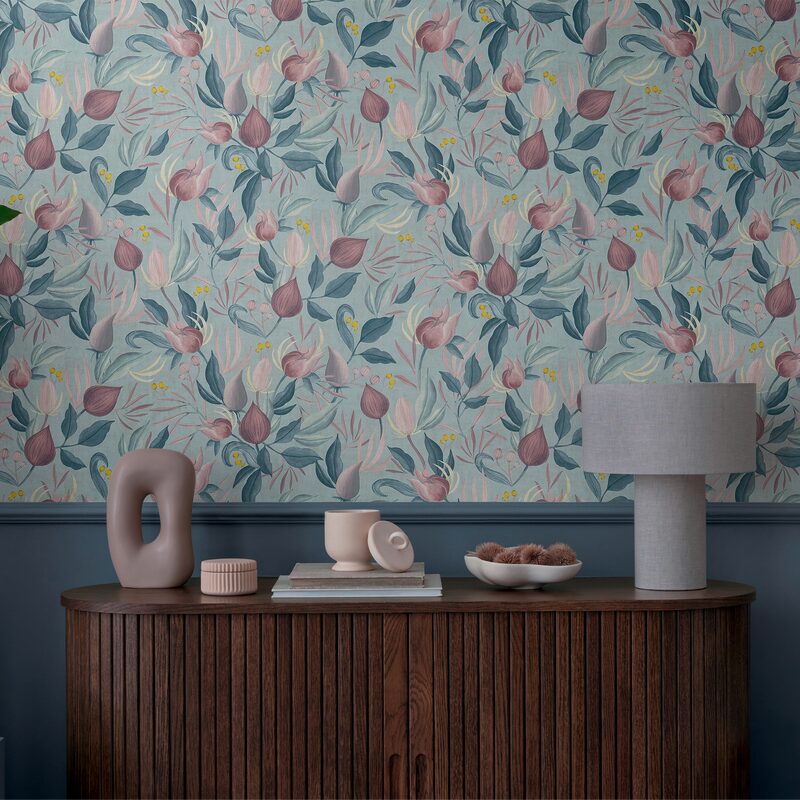 Papier peint intissé STILL BLOOM coloris multicolore