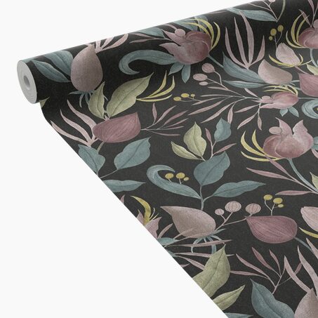 CosmoLiving Papier peint intissé STILL BLOOM multicolore
