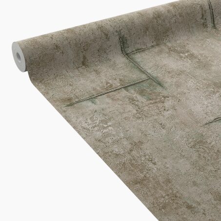 CosmoLiving Papier peint intissé GRAPHITE GROOVE taupe clair