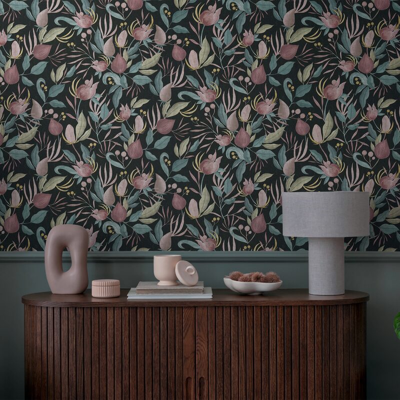 Papier peint intissé STILL BLOOM coloris multicolore