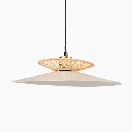 Ostaria Suspension ENVERTITO coloris beige 11 x 36 cm