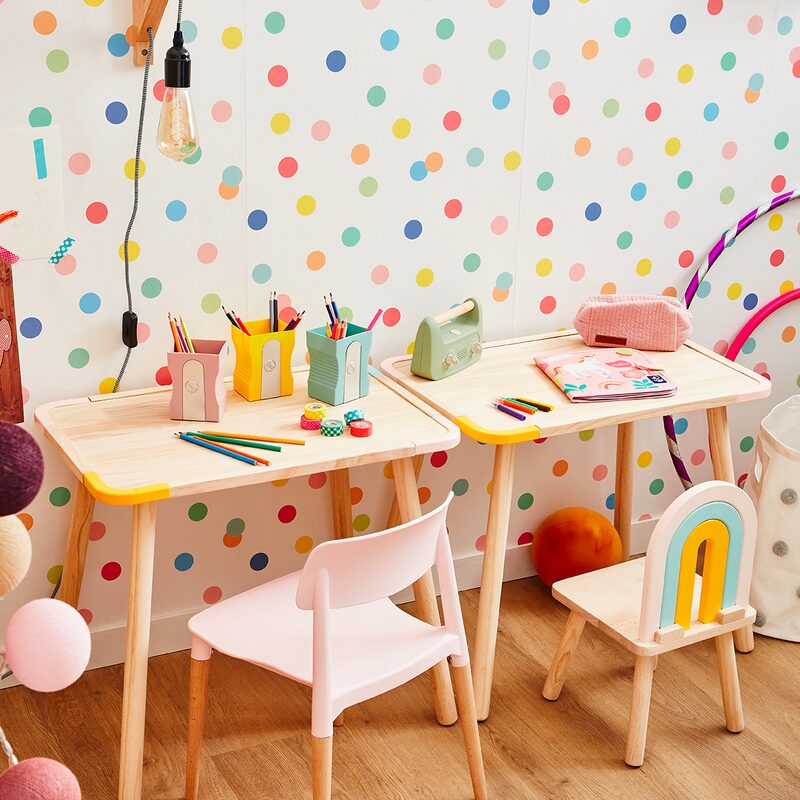Comment créer un super coin bureau dans une chambre d'enfant ?