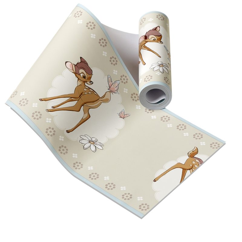 Frise Vinyle Bambi Coloris Lin 4murs