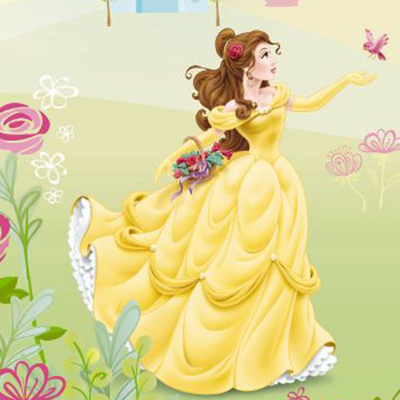 Poster extra large LE CHATEAU DE PRINCESSE DISNEY 368 x 254 cm - 4MURS