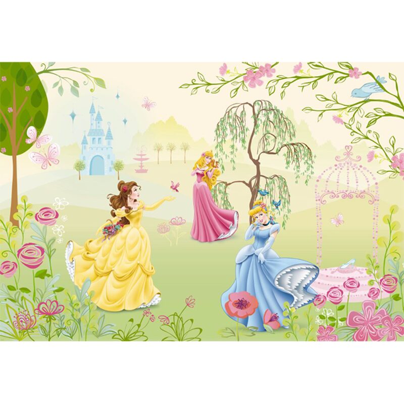 Poster extra large LE CHATEAU DE PRINCESSE DISNEY 368 x 254 cm - 4MURS