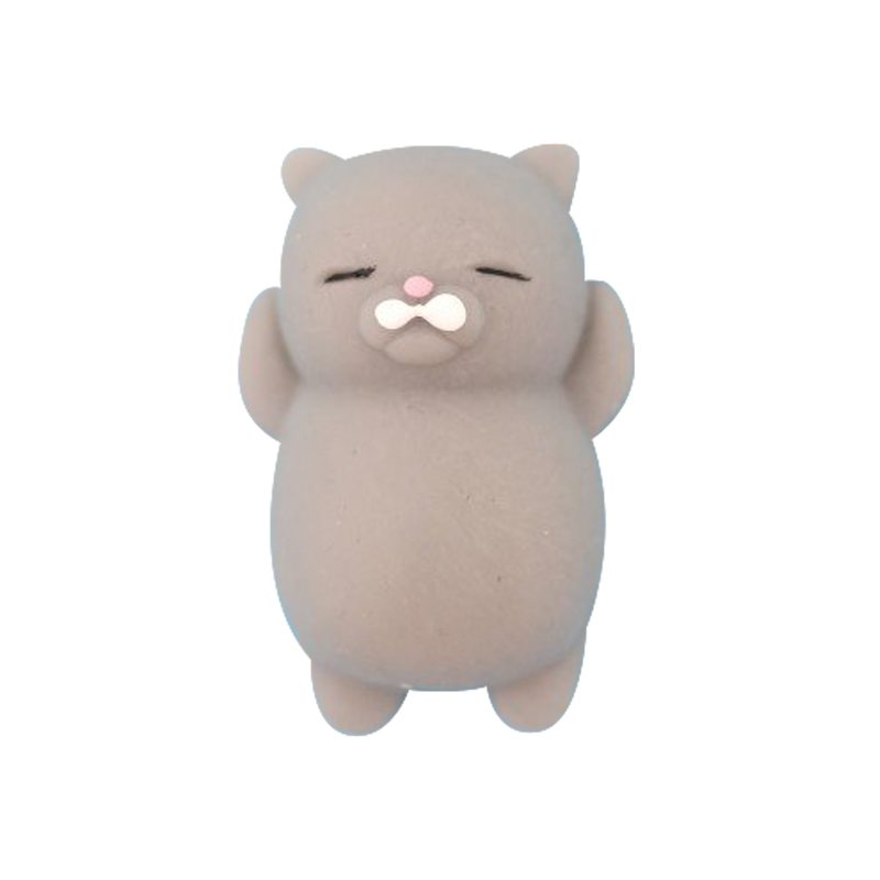 Petit chat Squishy Anti-stress à écraser en 4 couleurs – Bonheur de Chat