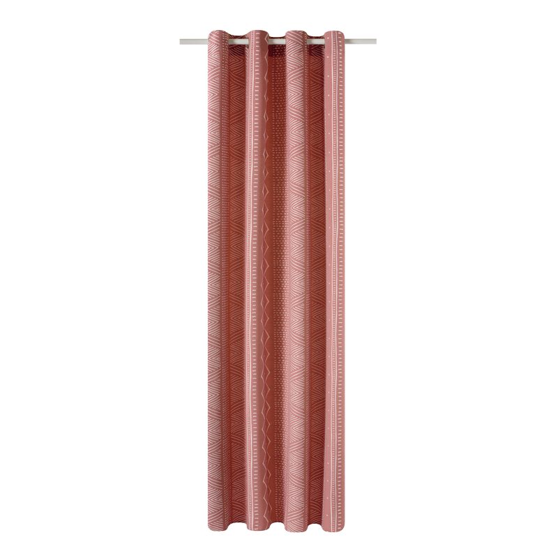 Rideau ENNE coloris terracotta 135 x 260 cm - 4MURS