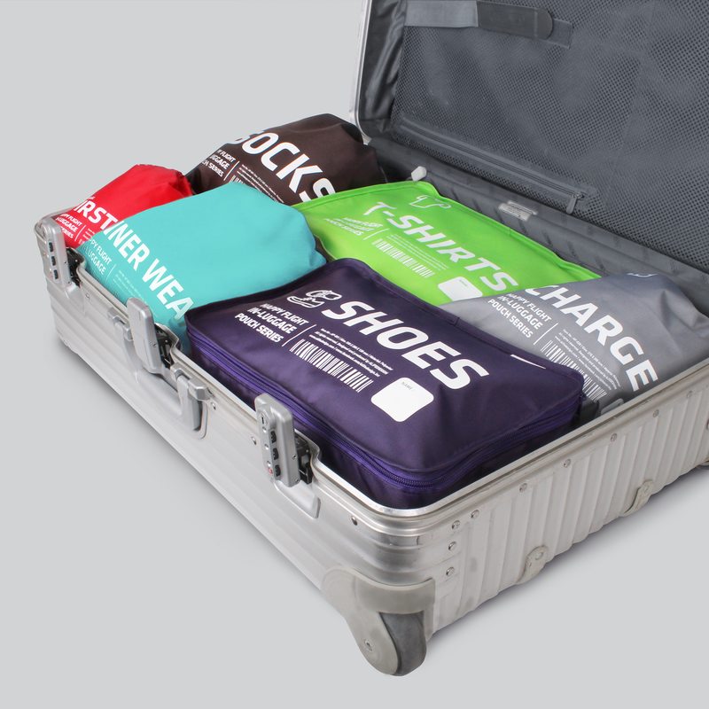 Organisateur Valise 6 Set Rangement Valise de Voyage Sac