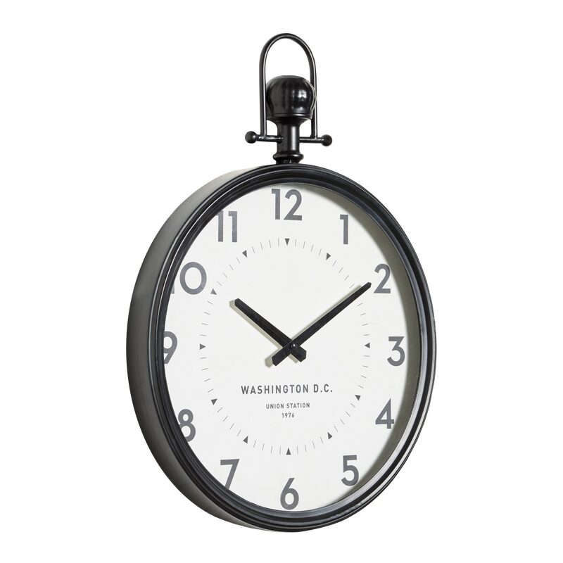 4MURS Horloge gousset WASHINGTON coloris noir 4MURS