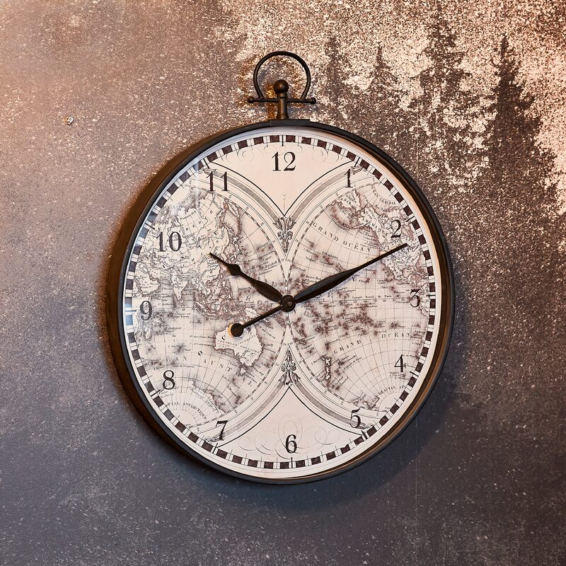 4MURS Horloge gousset MAP coloris gris 4MURS