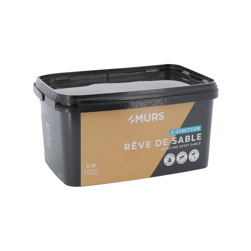 Rêve Peinture RÊVE fusain Rêve de sable + Primaire - 4MURS