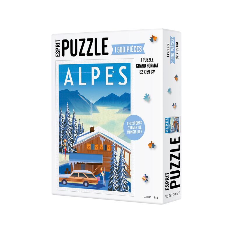 5€ sur Tapis de rangement puzzle jusqu'à 1500 PCS - Noir - Puzzle - Achat &  prix