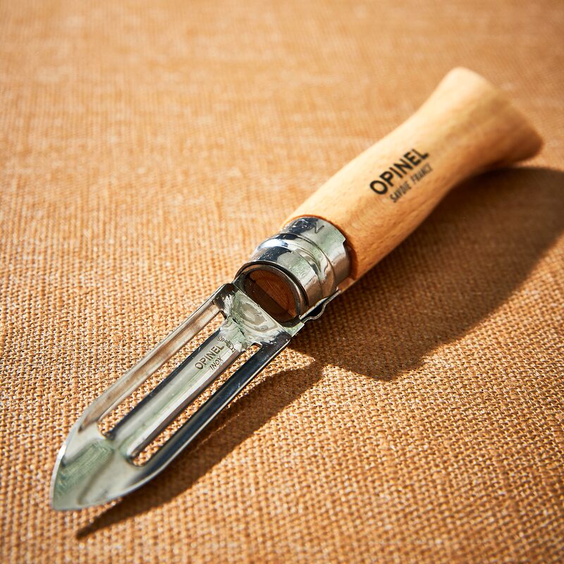 Couteau éplucheur OPINEL No115 aubergine