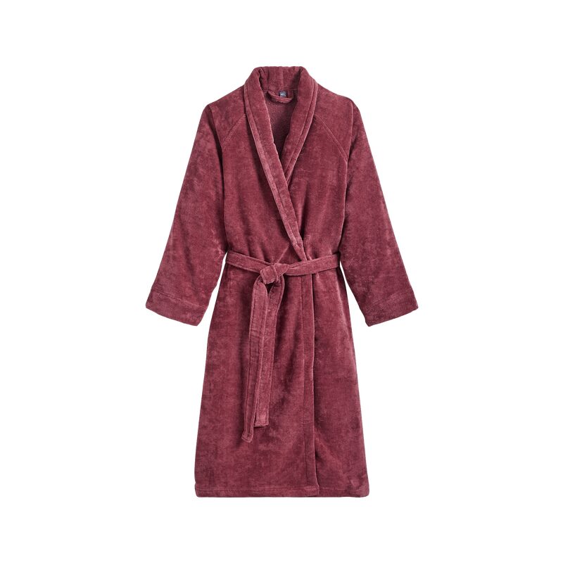 Peignoir bordeaux femme online
