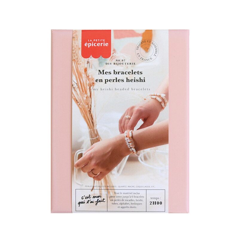 La Petite Epicerie Kit création MES BRACELETS EN PERLES HEISHI - 4MURS