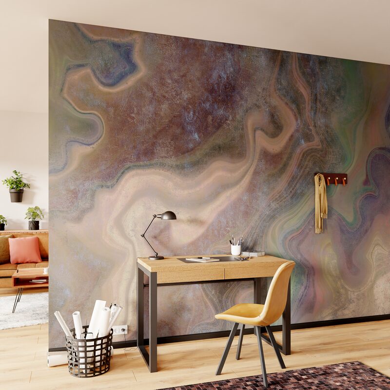 4MURS Papier peint panoramique XL WILD WILD COLORS EVERGREEN XL 400 x 270 cm